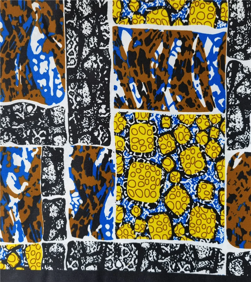 ZHAORUN Real Quality Wax Print Chitenge Batik Furoshiki Kitenge Africa Fabric Woman Holland Wax Woven Dresses Weddings