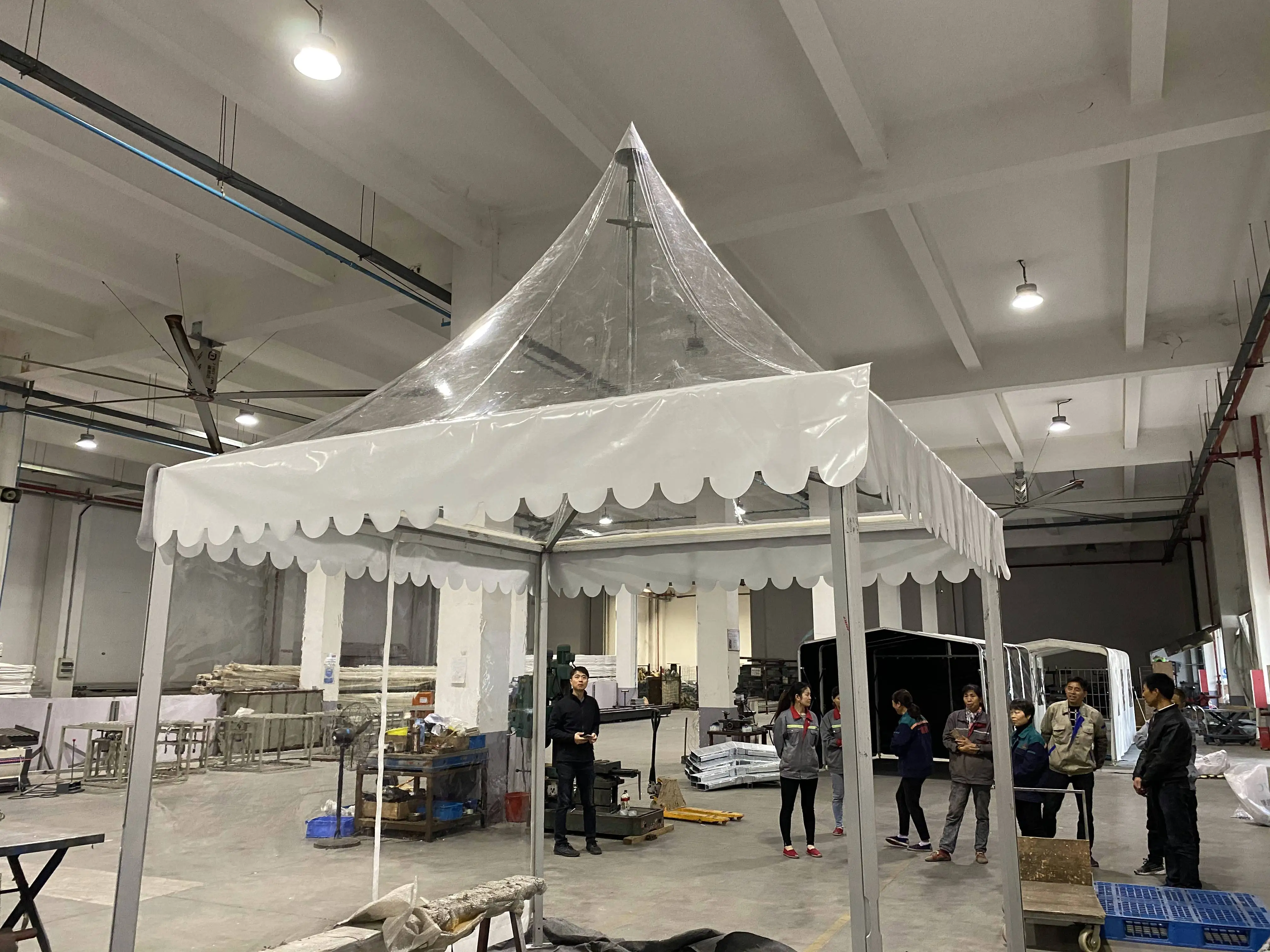 modern transparent marquee party wedding tent for ceremony event