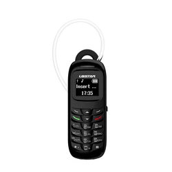 Wireless BT5.0 Earphone Bm70 Mini Mobile Phone Cellphone Stereo Unlocked Super Thin GSM L8STAR Long Standby Small Phone
