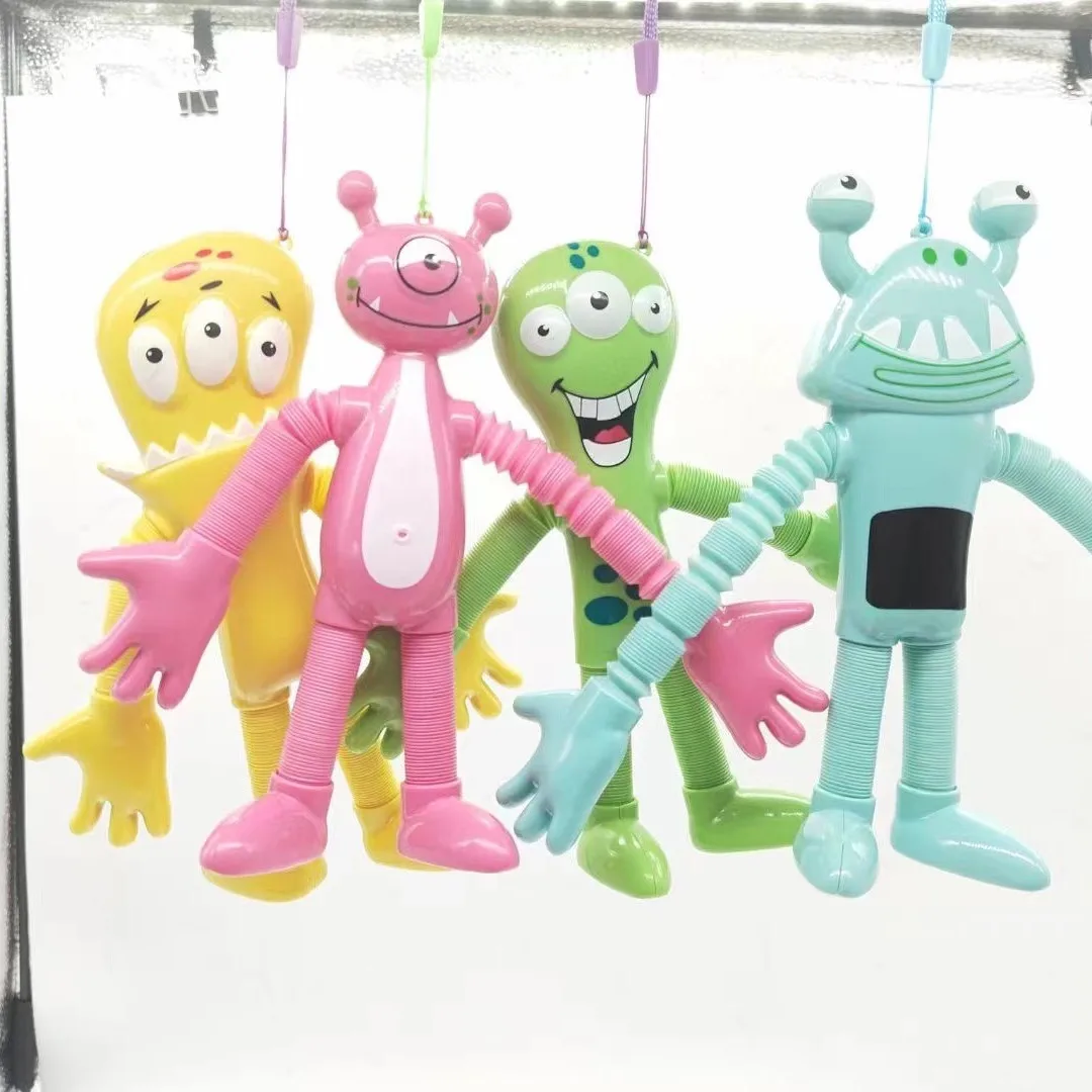 2024 New Monster Stretch Tube Decompression Toy Decompression Gift Expansion Fun Puzzle New and Unique Child Suction Cup Toy