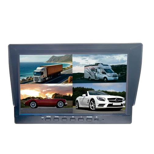 10-дюймовый hd tft ЖК-монитор заднего вида автомобиля поддерживает 8 языков видеорегистратор двойной передний задний