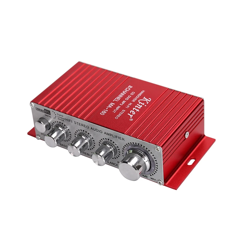 Kinter MA-180 DC12V класс ab 2 канала мини автомобильный усилитель усилители для автомобилей