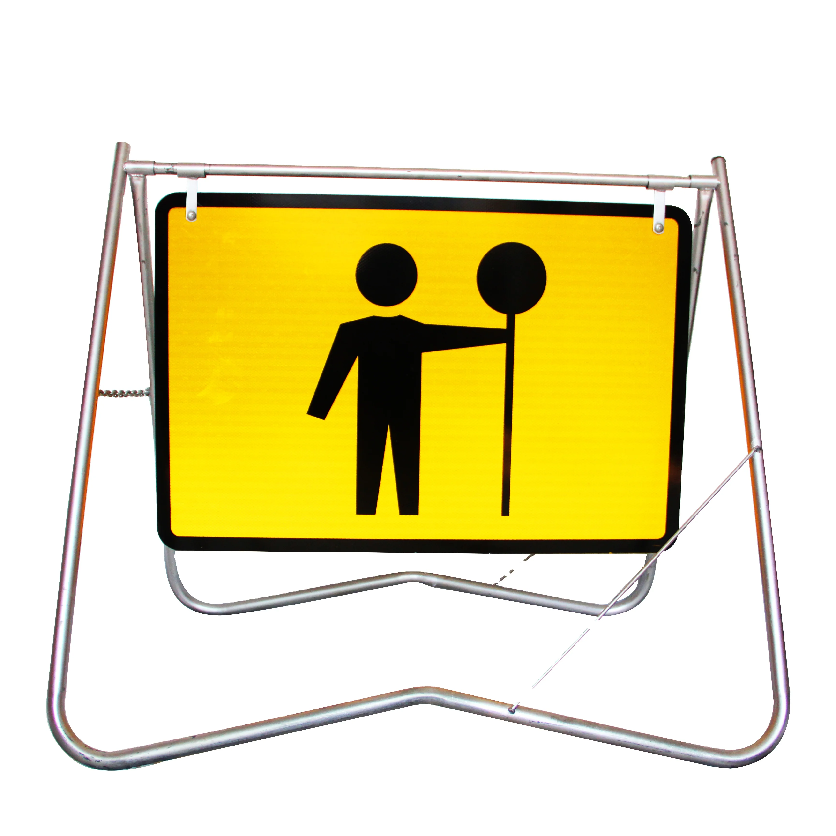 Direct factory Australia road sign frame swing stands prepare to stop (60671068616)