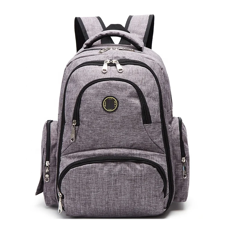 2020 Free Sample Large Diaper Bag Baby with Small Mommy Bag Stroller Straps and Changing Pad Diaper Bags