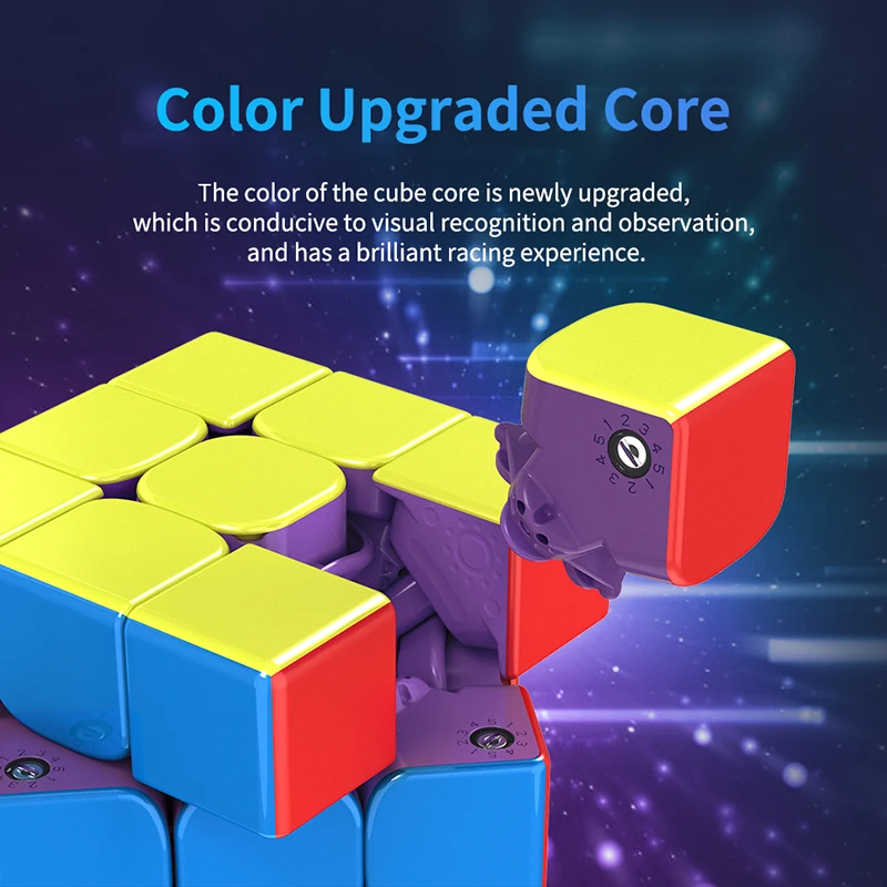 Moyu 2021 Puzzle toy Weilong WR Maglev 5cm Fidget Cube Magnets magic cubes