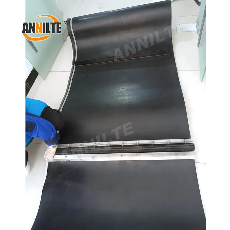 ANNILTE iron remover belt baffle endless rubber belt for magnetic iron separator