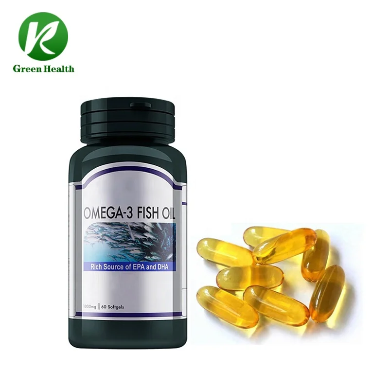 OEM ODM Green Health High quality halal fish liver oil softgel capsule Immune boost capsules