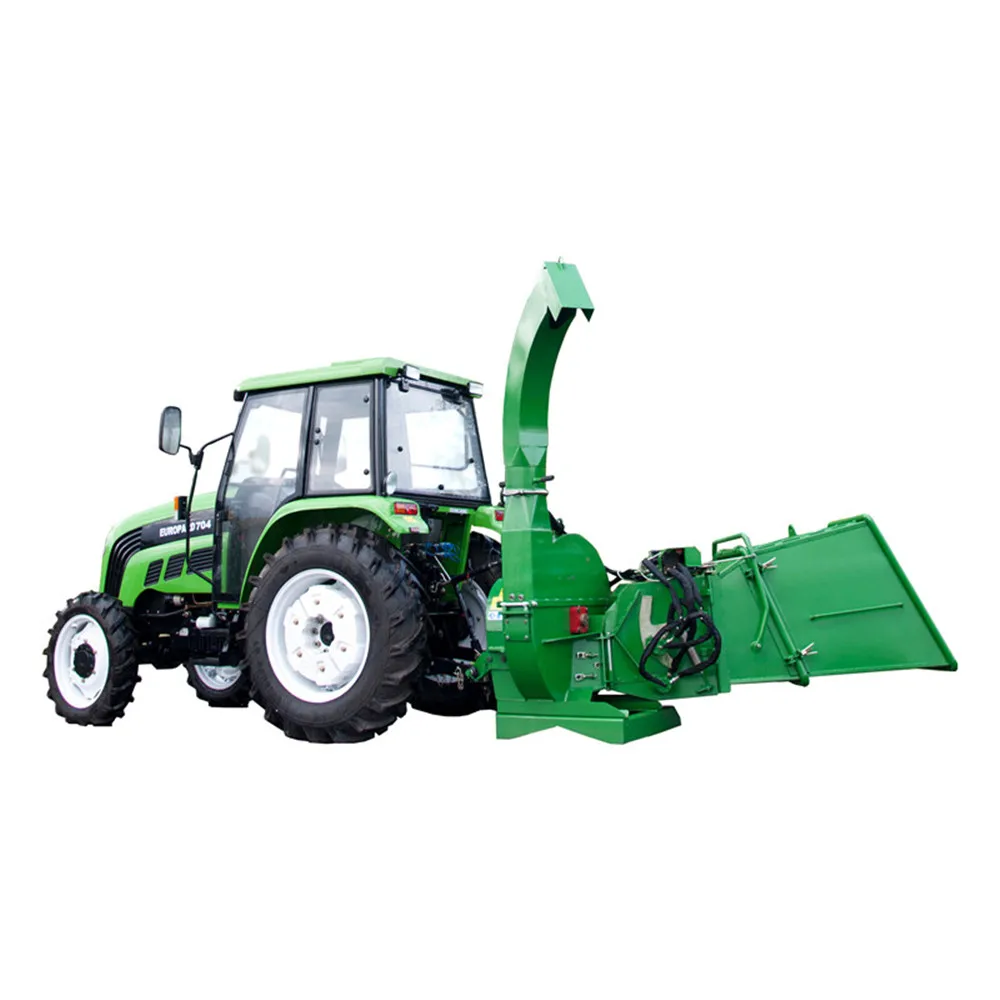 PTO/Gasoline Tree Branch Adjustable Woodchipper Crusher wood chipper Shredder