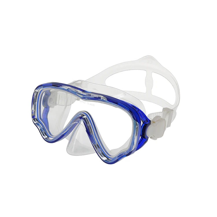Beach Frameless Diving Mask Hot Sale in China, Easy to Wear High Quality Silicone Diving Goggles Adult Scuba Diving Mask Fashion