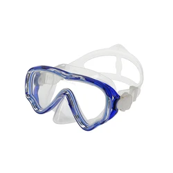 Beach Frameless Diving Mask Hot Sale in China, Easy to Wear High Quality Silicone Diving Goggles Adult Scuba Diving Mask Fashion