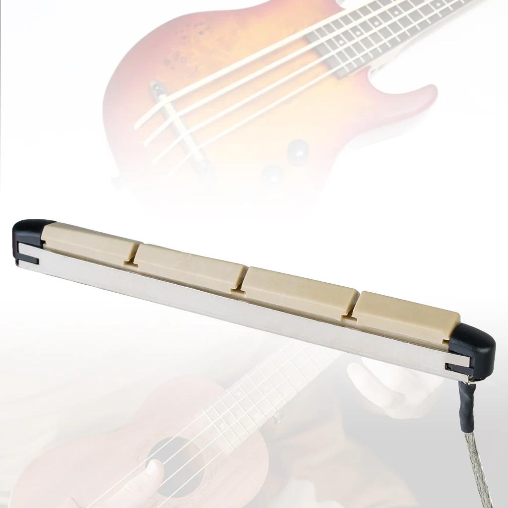 NAOMI Transducer Under Bridge Saddle Ceramic Piezo Pickup Stringed Instruments For 4 String UBass