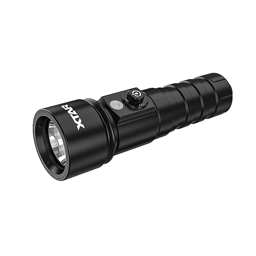 Xtar D26 Cold-Light D26W Warm-Light Diver Led Flashlight Diving Torcia Linterna foco De Pesca Submarina Fishing Torch Lamp
