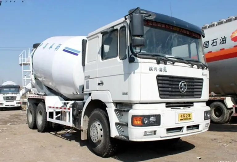 shacman 8x4 345hp 10 cubic meters concrete mixer truck dimensions in sales