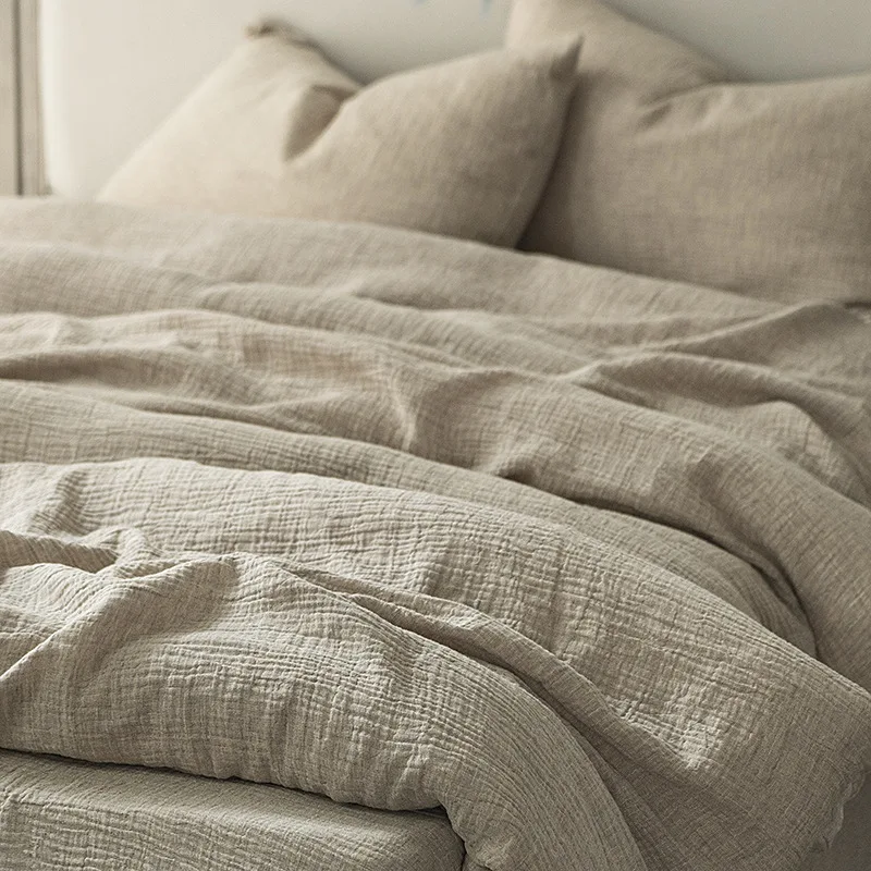 Wholesale High quality soft linen bedding set hotel linen bedding set hotel bedding linen luxury