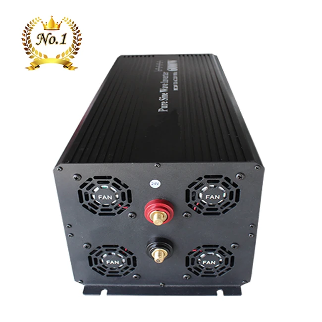 Pure Sine Wave inverter 2000W 5000W 6000W DC12V 24V to AC220V 50Hz 60Hz inverter power Converter For Car Voltage transformer