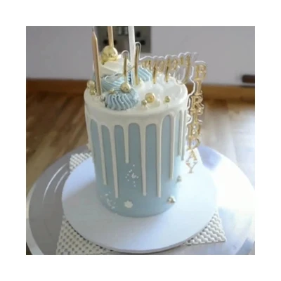 
13 Color Choice Birthday Cake Decoration Happy Birthday Acrylic Right Angle Shaped Cake Topper In China Cheap Price 