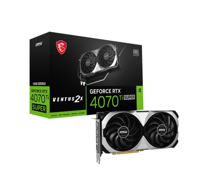 New Vantus GeForce RTX 4070Ti SUPER 16G VENTUS 2X OC Gaming Graphics Card