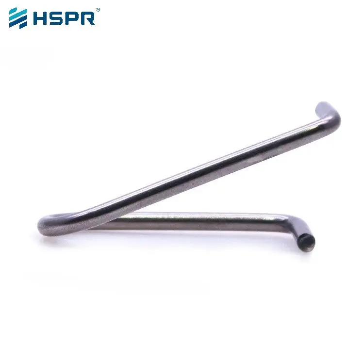 Huihuang Factory Supply  Custom High Precision Carbon Steel U Shaped Wire Forming Spring Clip