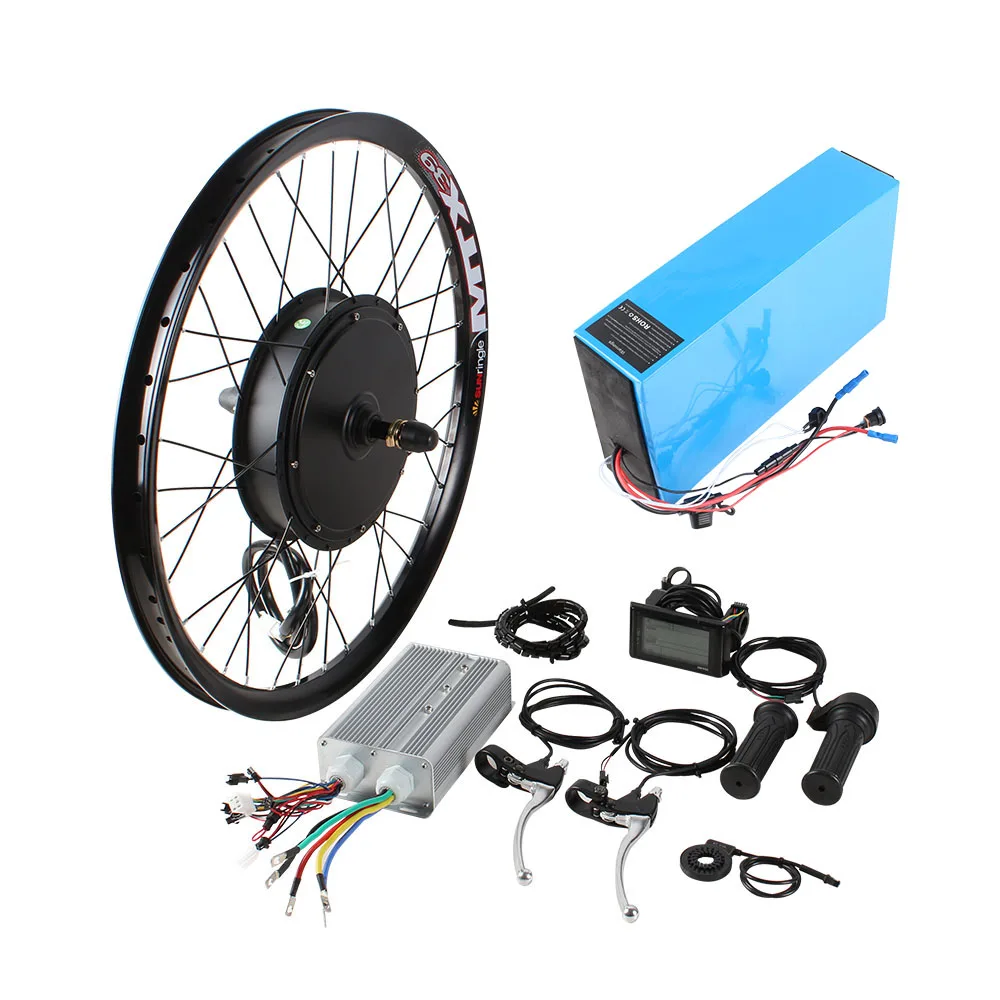 48v 60v 1500w 2000w 72v 3000w Motor For Ebike Electric Bike Rear Wheel 26 28 29 Inch Direct Hub Motor Conversion Kit