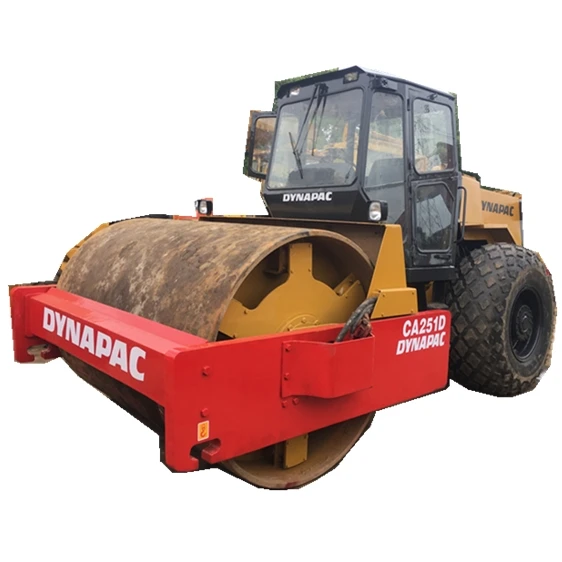 Хорошее состояние разумная цена дорожный каток Dynapac CA30D 10 тонн. Подержанный уплотнитель CA251 CA25D