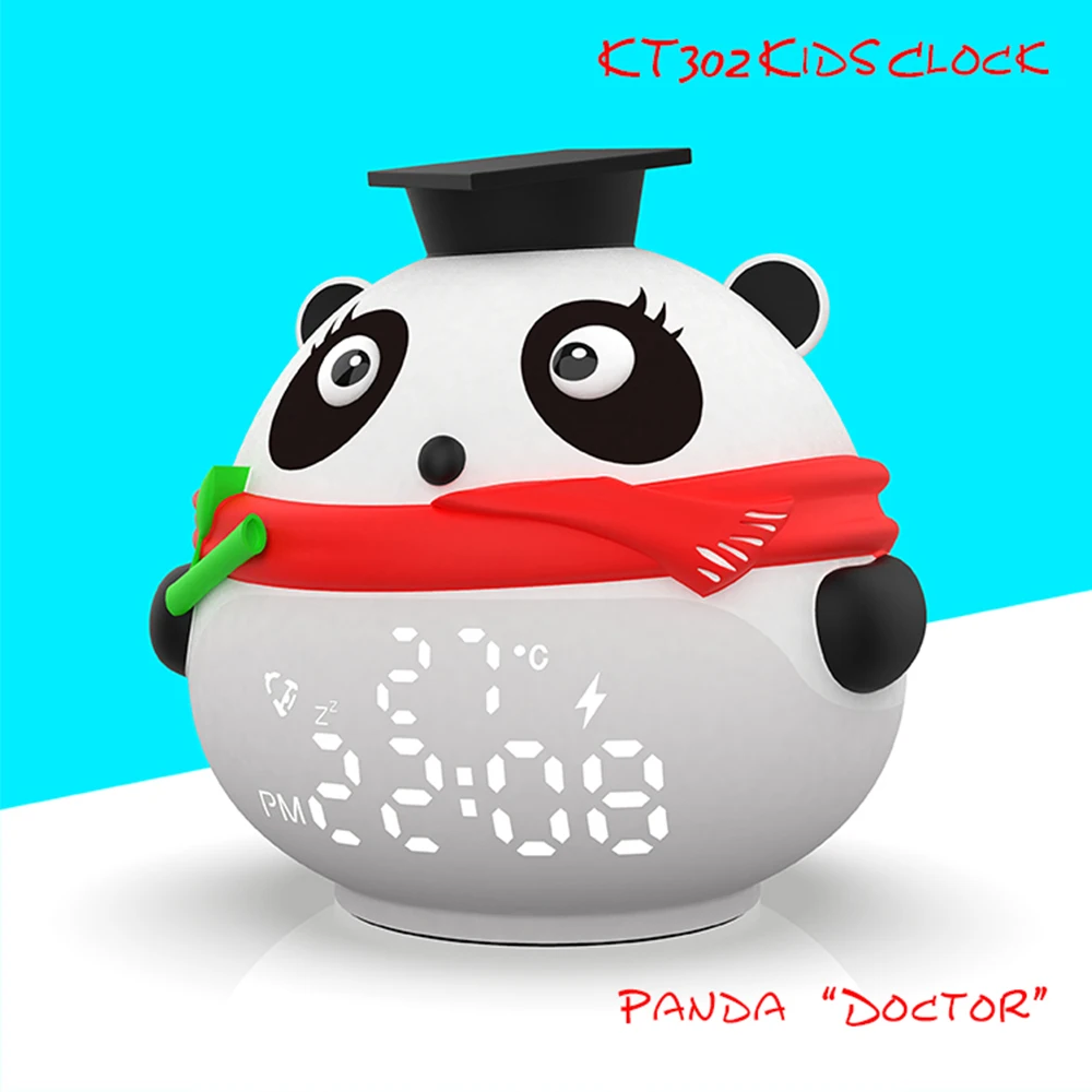 Popular Items Digital Alarm Clock Cute Cartoon Anime Digital Clock Children Cube Cartoon Alarm Clock