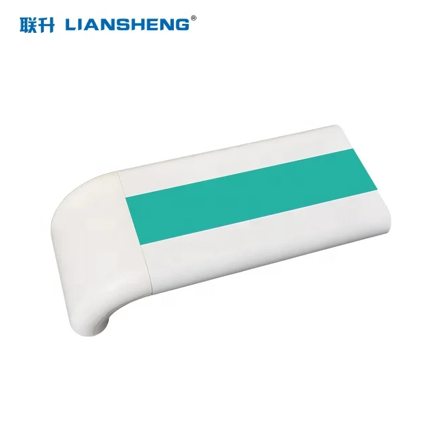 LS-698 The most commonly used PVC aluminum alloy corridor handrail in hospitals 140mm anti-collision handrail