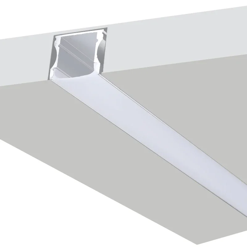 Recessed Frame Led Aluminum Profile Led Edge Lit Profile Aluminum Black Led Profile