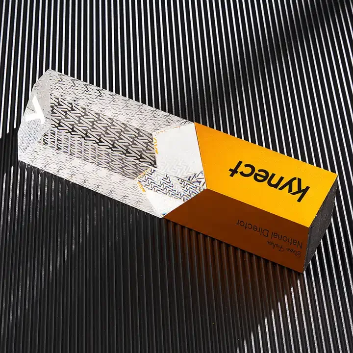 factory wholesale high quality crystal  glass trophy award custom  for souvenir gifts