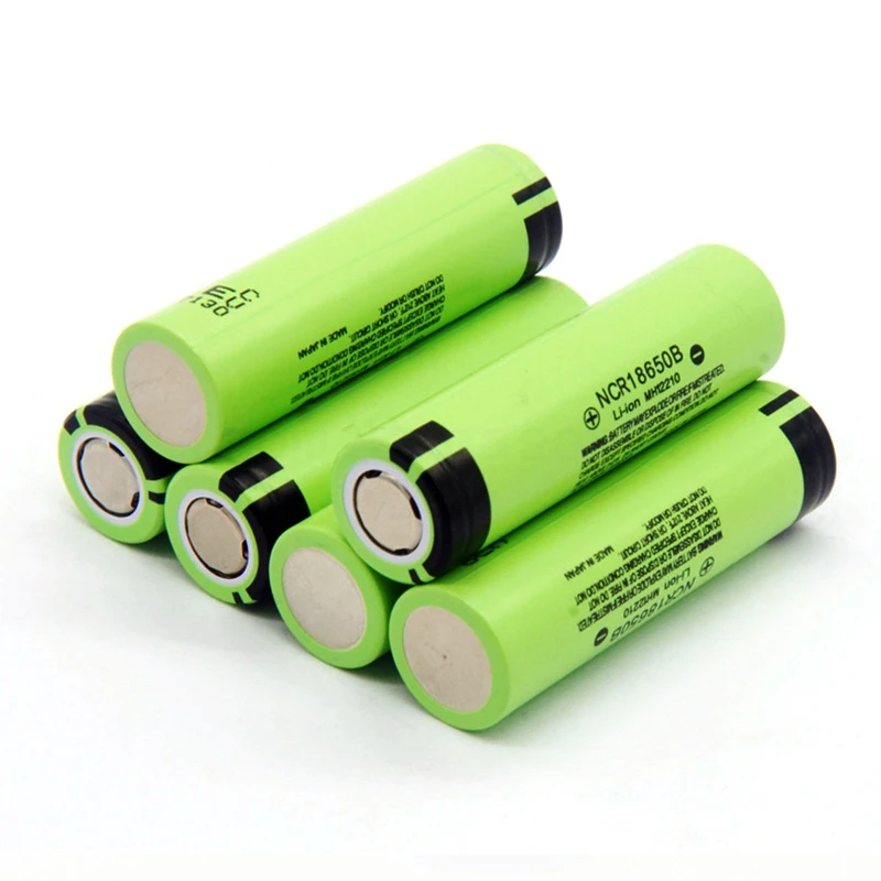 True Capacity 18650 batteries 3400mah lithium nmc cells for 18650 panasonic ncr18650b