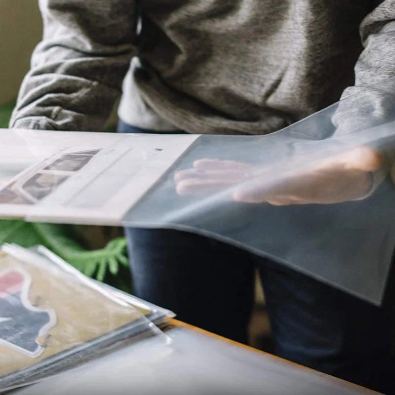 Vinyl record cover album cover transparent plastic BOPP bag