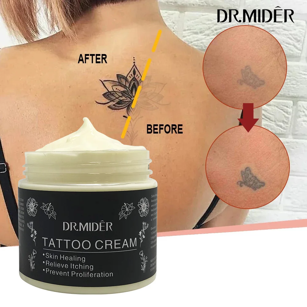 Custom Logo Products natural organic tattoo painless cream promote skin regeneration nourish tattoo cream