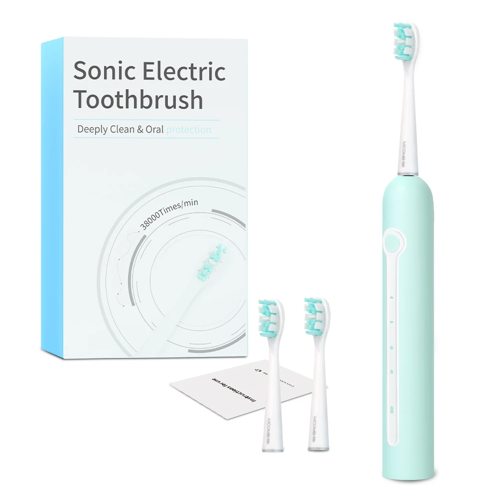 IPX7 Waterproof FoodGrade smart sonic Electric Toothbrush rechargeable ultrasonic vibrating automatic toothbrush