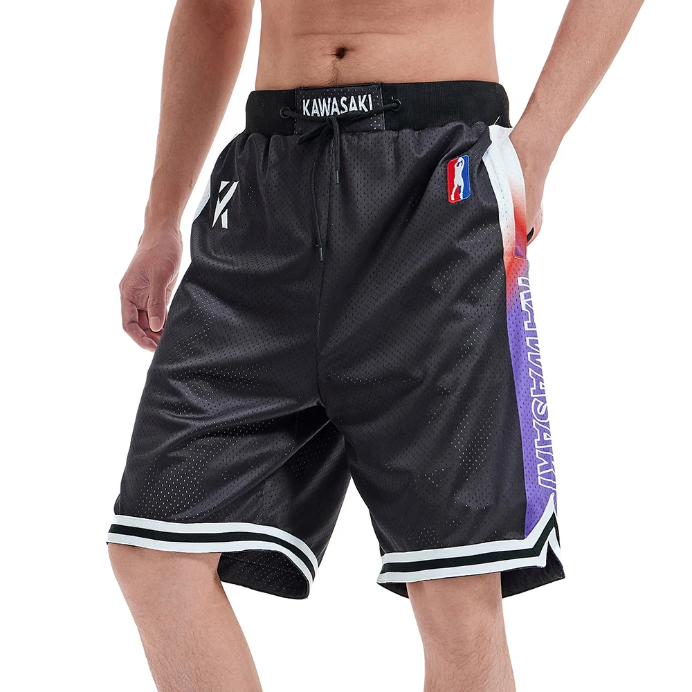 Summer Basketball Shorts Full Over Print Graphic Sublimation 100% Polyester Basketball Mesh Shorts With Zipper Pockets