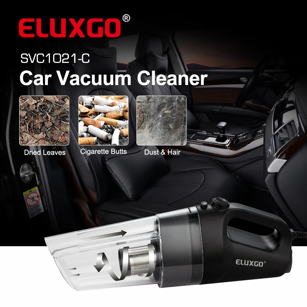 SHIMONO Powerful 4 in 1 Portable Car Vacuum Cleaner Bagless  auto vacuum cleaner handheld cyclone vacuum SVC1021-C