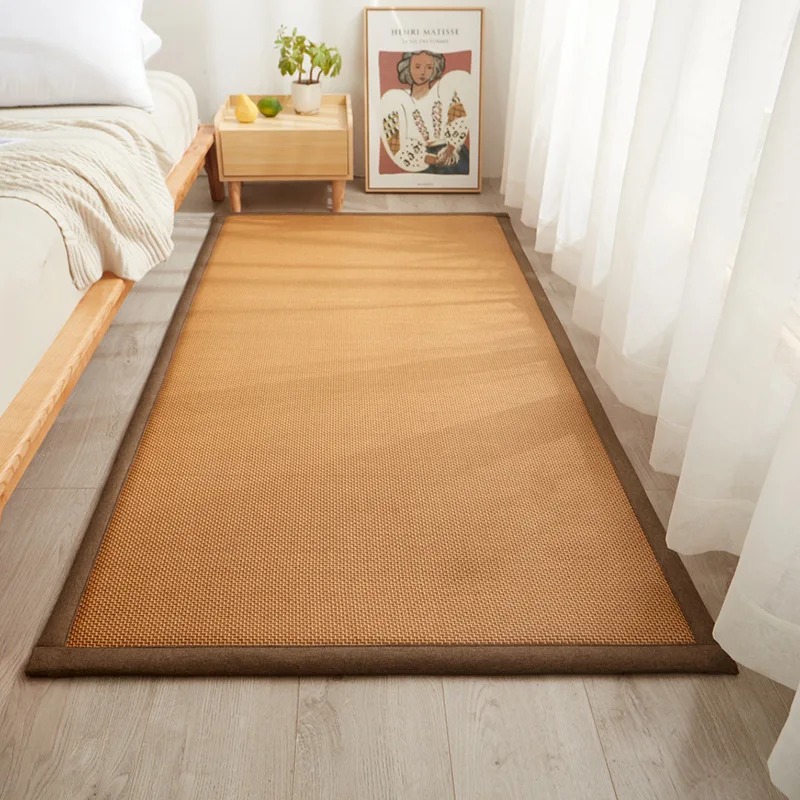 No Toxic Memory Foam Soft Padded Carpet Non Slip Japanese Tatami Kids Play Area Mats Washable Summer Cool Memory Foam Area Rug