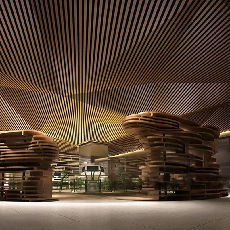 Modernism Building Decorative Curtain Facade Aluminium Wall Cladding