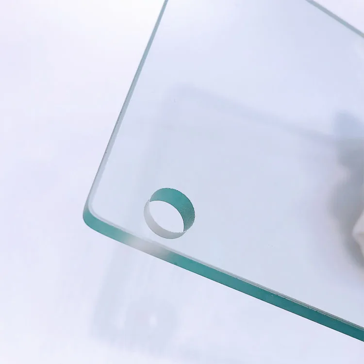 Drilling Holes  Tempered Glass  Customized  Technique Solid Flat Design Origin Type Shape