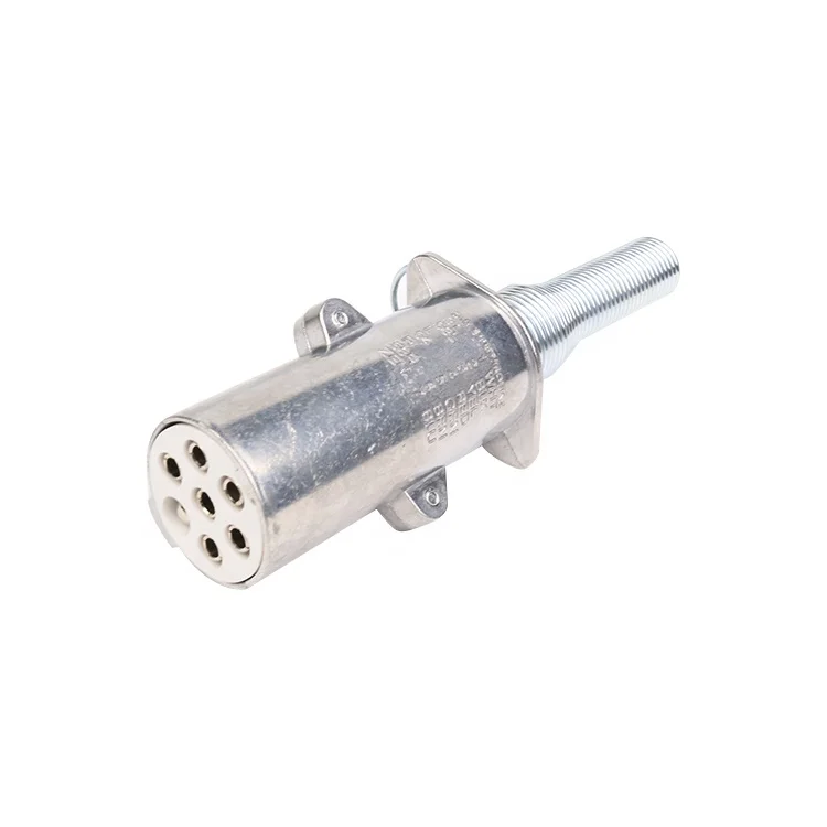 European 24V S Type Trailer Connector 7 Pin Plug