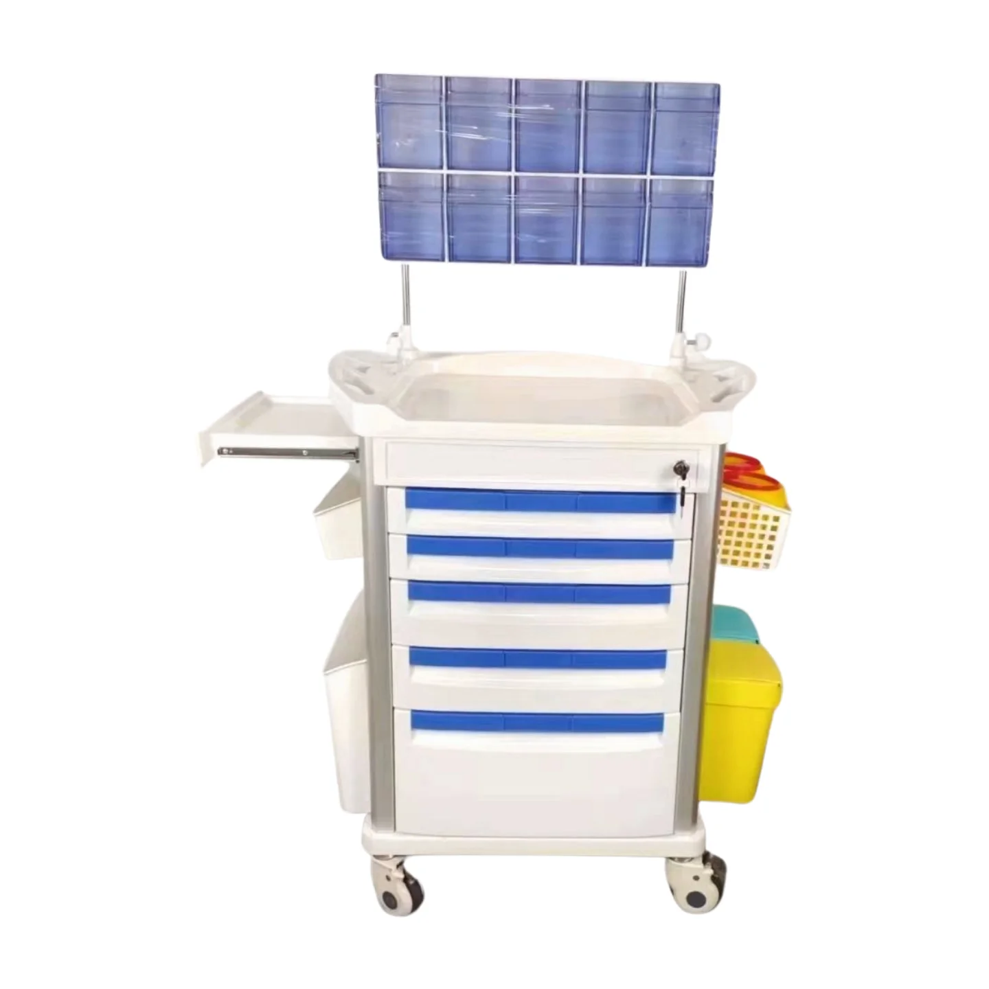 Newest Hot Sale Trolley Medical Medical Oxygen Cylinder Trolley Medical Trolley Cart For Hospital Or Clinic