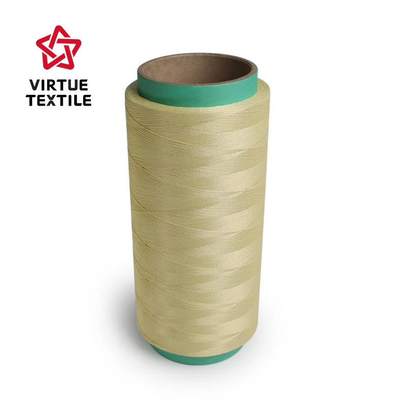 Virtue Textile High Quality 1414 Para Aramid Yarn/Sewing Thread 200d/2 400d/2 for Fire Resistant Air Bag Industrial Gloves