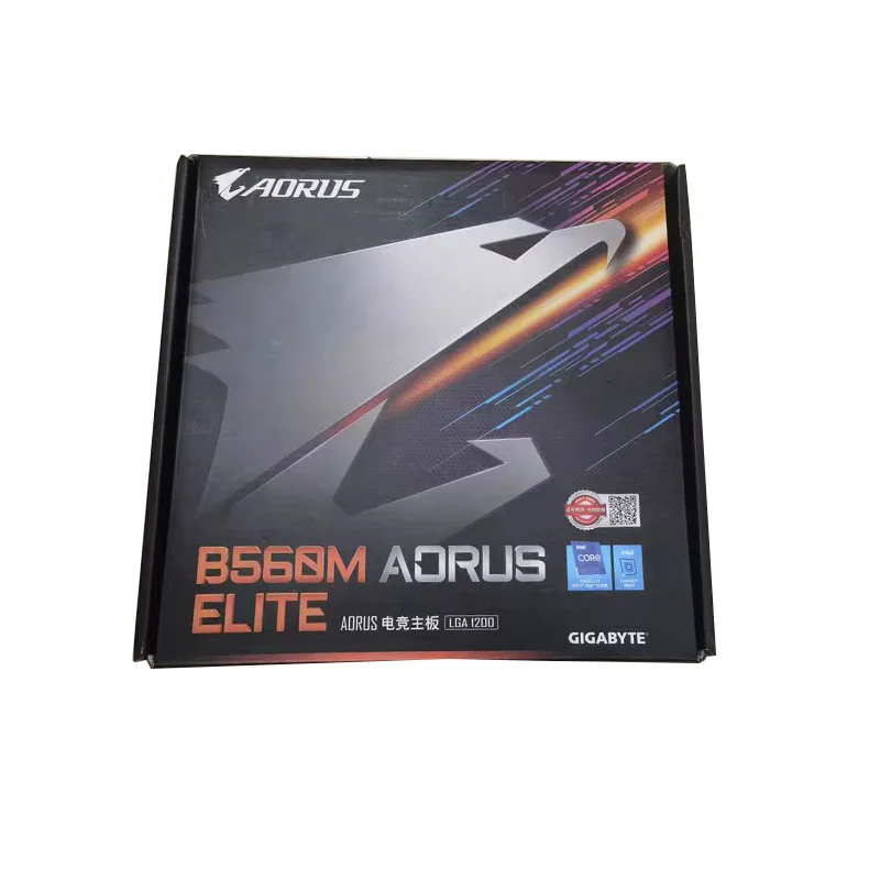 Игровая материнская плата B560M AORUS ELITE, чипы B560, Материнская плата Gigabyte B560M H для ПК с поддержкой процессоров 11 серии Intel Core