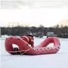 Factory priceEmergency  Rapid Deployment Craft Inflatable Swiftwater Snow,Ice And Mud Rescue Sled Raft Boat With Paddle for Sale