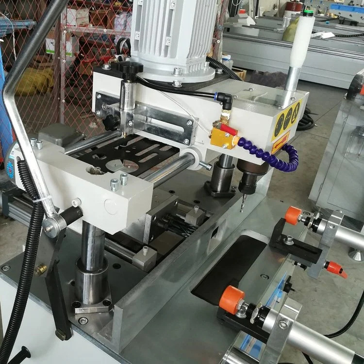 UPVC Vinyl Window Copy Router and Lock Hole Processing Machine