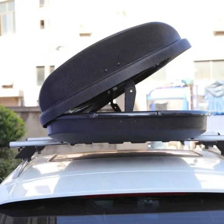 LLOYDBERG Heavy Duty Hard Shell Roof Top Mount Car Storage Travel Luggage Box Cargo Carrier with Security Keys