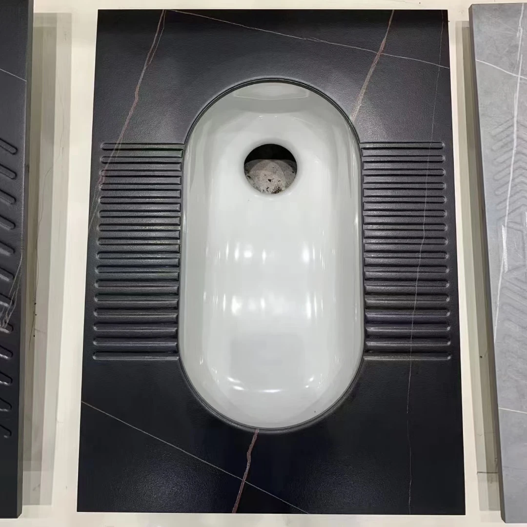 Good Quality Bathroom Sanitary Ware Toilet Bowl Bathroom Wc Sintered Stone Marble Squatting Wc Pan Toilets