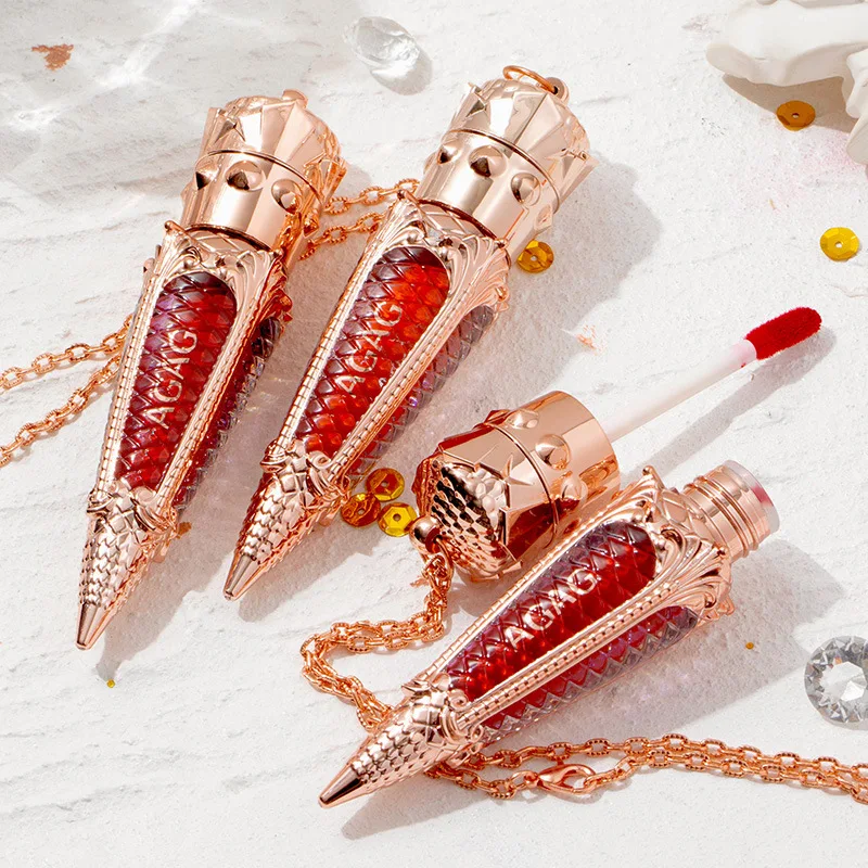 
Ainuodi Low Price Carrot Shape Plastic empty bottle for lip gloss withPET 15ml 