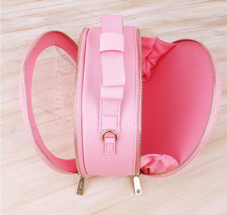 Hot Selling Customized Ita Bag Fashion Shoulder Bag With Clear Window Custom Pin Bag