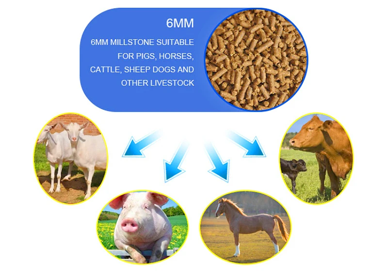 Poultry Animal Floating Fish Cattle Chicken Goose Pig Food Feed Processing Machines Provided 220V Poultry Farm V8 Engine 85 Cdrl