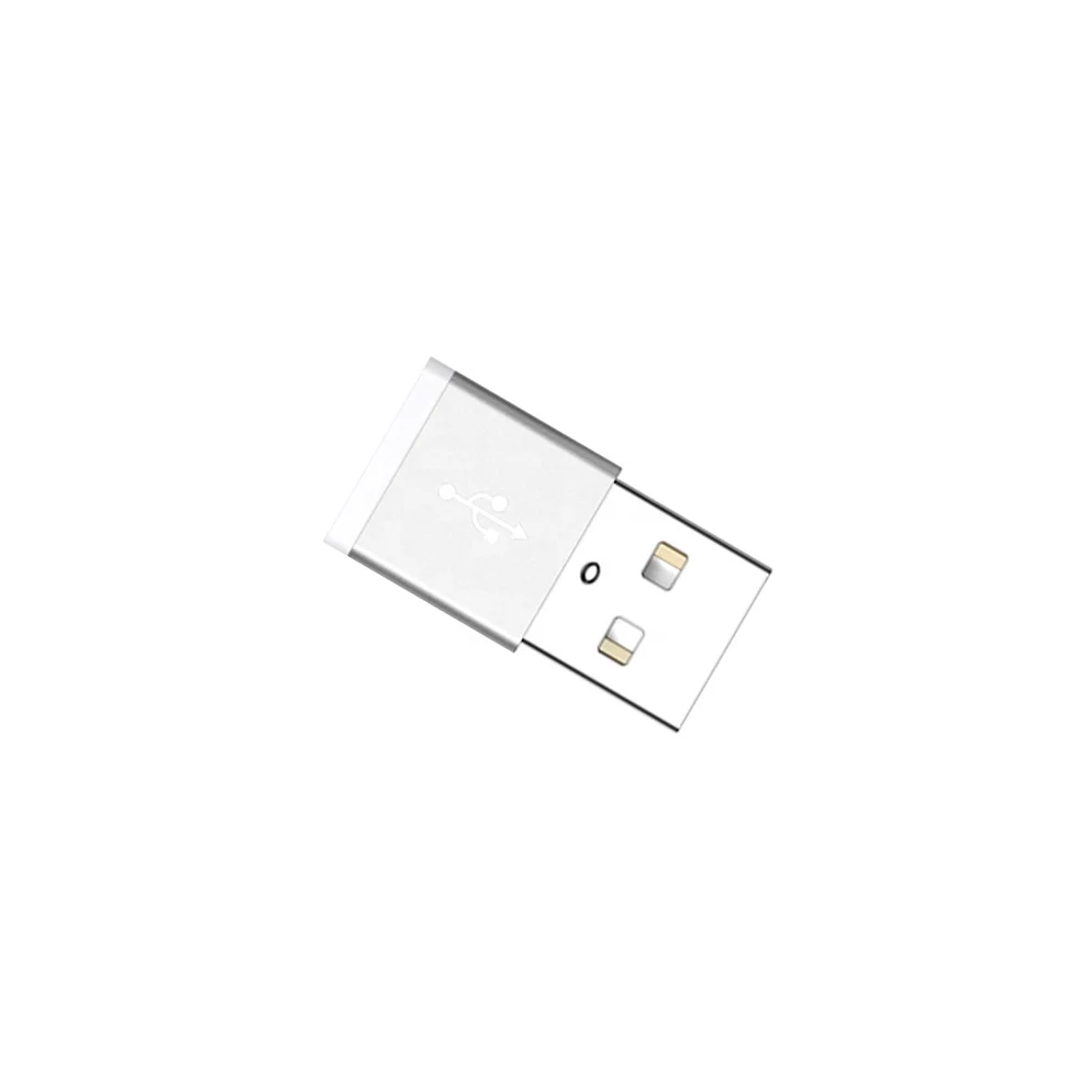  USB 2 0 Type C Женский адаптер A корпус из алюминиевого