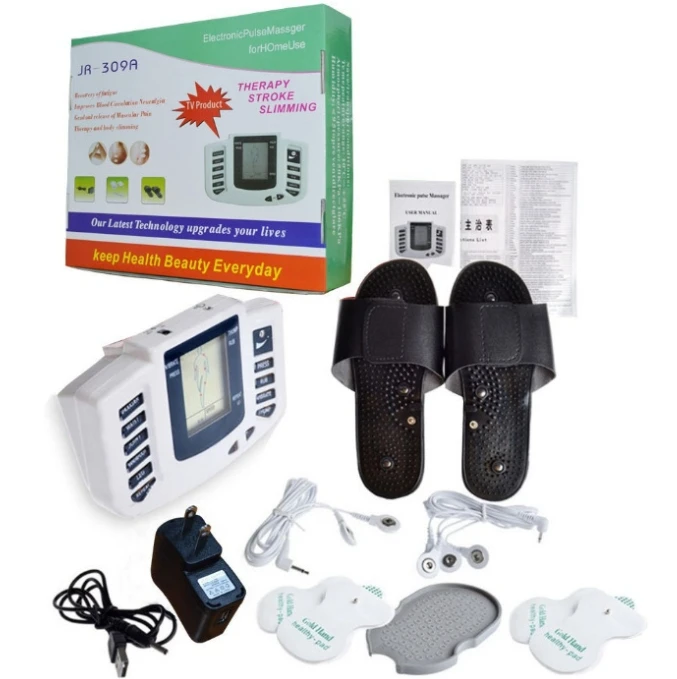 Body Massager Tens Electronic Pulse Instrument Multifunctional Muscle EMS Acupuncture Therapy Digital Physiotherapy Apparatus